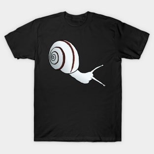 White Snail T-Shirt